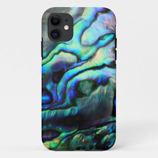 Coques Case-Mate iPhone Détail de Paua abalone (Dos)