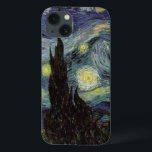 iPhone 13 Coque Détail Starry Night par van Gogh<br><div class="desc">Les peintures les plus connues de Van Gogh - Appareils électroniques - Les maîtres post-impressionnistes oeuvres originales</div>