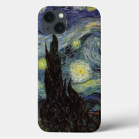 Détail Starry Night par van Gogh