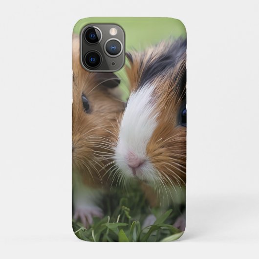 Coques Case-Mate iPhone Deux bébés cochons de Guinée Tortoiseshell, (Dos)