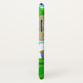 Coques Case-Mate iPhone Deux caricatures amusantes de Golfeur (Dos/Droite)