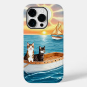Coques Case-Mate iPhone Deux chats mignons (Verso)