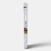 Coques Case-Mate iPhone Deux chevaux islandais blancs (Verso / Gauche)