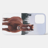 COQUES Case-Mate iPhone DEUX CHEVAUX SUR NEIGE (Verso (horizontal))
