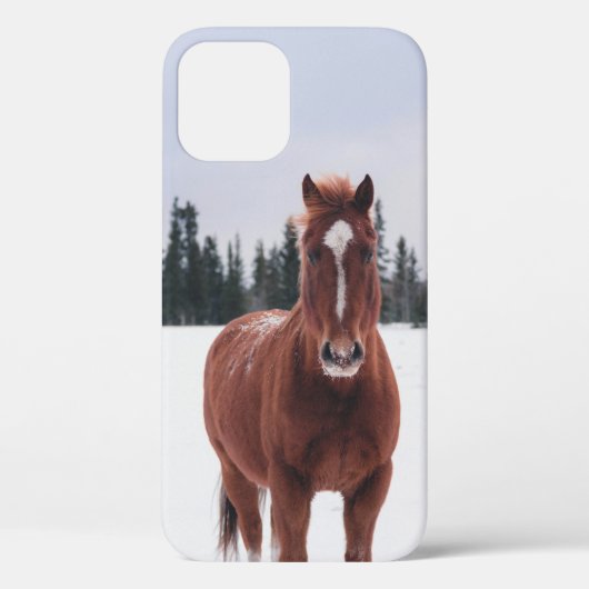 COQUES Case-Mate iPhone DEUX CHEVAUX SUR NEIGE (Verso)