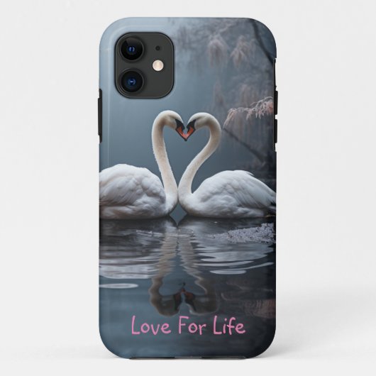 Coques Case-Mate iPhone Deux cygnes (Dos)