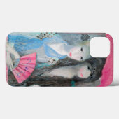 Coques Case-Mate iPhone Deux femmes espagnoles (Verso (horizontal))