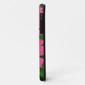 Coques Case-Mate iPhone Deux fleurs de germe rose (Dos/Gauche)