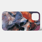 Coques Case-Mate iPhone Deux loups (Verso (horizontal))