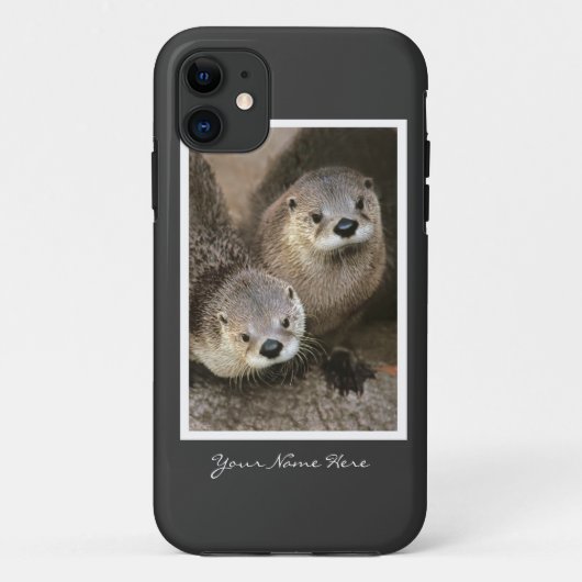 Coques Case-Mate iPhone Deux loutres de rivière (Dos)