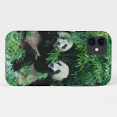 Coques Case-Mate iPhone Deux pandas mangeant du bambou ensemble, Wolong (Dos (Horizontal))