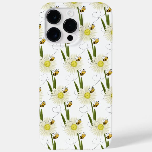 Coques Case-Mate iPhone Deux petites abeilles mignonnes (Verso)