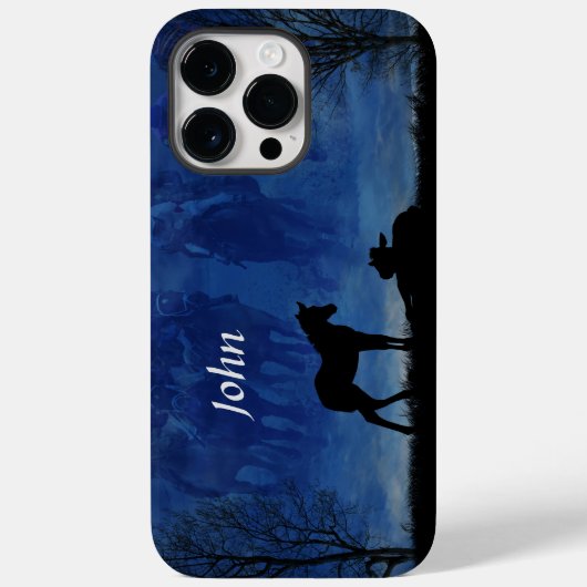 Coques Case-Mate iPhone Deux Pieds de Hippocampe Thoroughbred Boîtier de t (Verso)