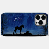 Coques Case-Mate iPhone Deux Pieds de Hippocampe Thoroughbred Boîtier de t (Verso (horizontal))