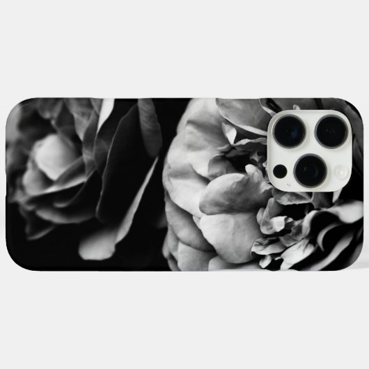 Coques Case-Mate iPhone deux roses (Verso (horizontal))