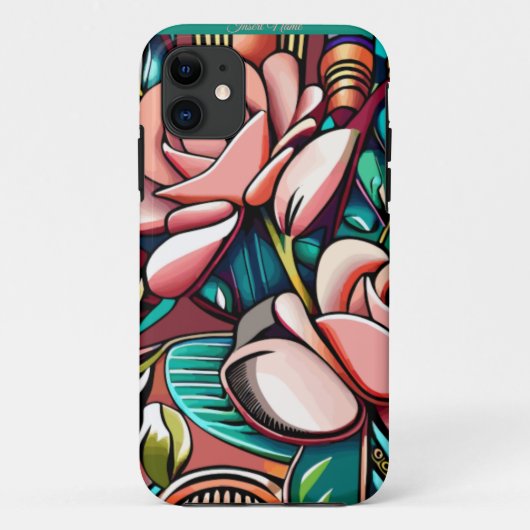 Coques Case-Mate iPhone Deux Roses : Un Arrangement Floral Spectaculaire (Dos)