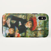 Coques Case-Mate iPhone Deux Soeurs En Terrasse (Dos (Horizontal))