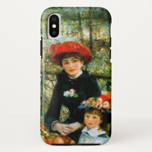 Coques Case-Mate iPhone Deux Soeurs En Terrasse (Dos)
