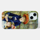 Coques Case-Mate iPhone Deux Soeurs (En Terrasse) De Pierre Renoir (Verso (horizontal))