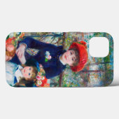Coques Case-Mate iPhone Deux Soeurs (En Terrasse) Pierre Auguste Renoir (Verso (horizontal))