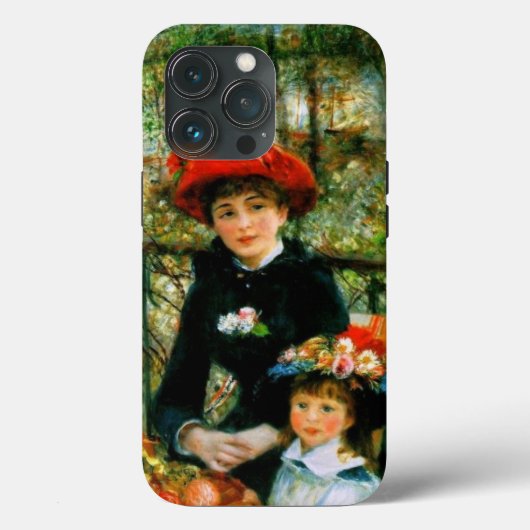 Coques Case-Mate iPhone Deux Soeurs sur la terrasse (Verso)