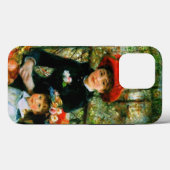 Coques Case-Mate iPhone Deux Soeurs sur la terrasse (Verso (horizontal))