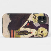 Coques Case-Mate iPhone Deux squelettes vintages (Dos (Horizontal))