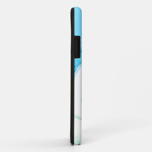 Coques Case-Mate iPhone Deux tons (turquoise) (Dos/Droite)