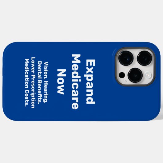 Coques Case-Mate iPhone Développer Medicare maintenant (Verso (horizontal))