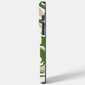 Coques Case-Mate iPhone Déversement - Blanc, Sable et Palm Green (Verso / Gauche)