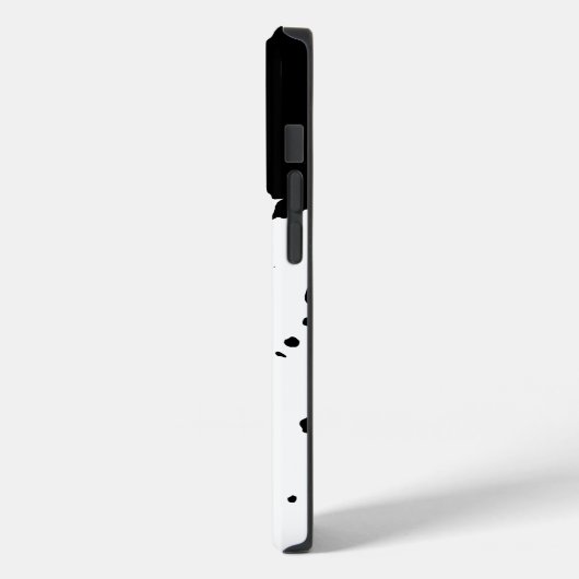 Coques Case-Mate iPhone Déversement d'encre noire (Verso / Gauche)