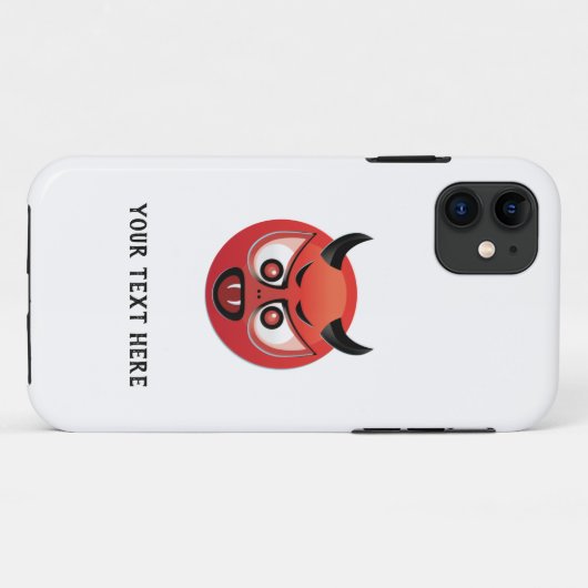 Coques Case-Mate iPhone Devil Emoji (Dos (Horizontal))