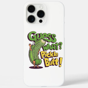 Coques iPhone 16 Pro Max Devinez quoi_ Fessier de cornichon ! Drôle de conc