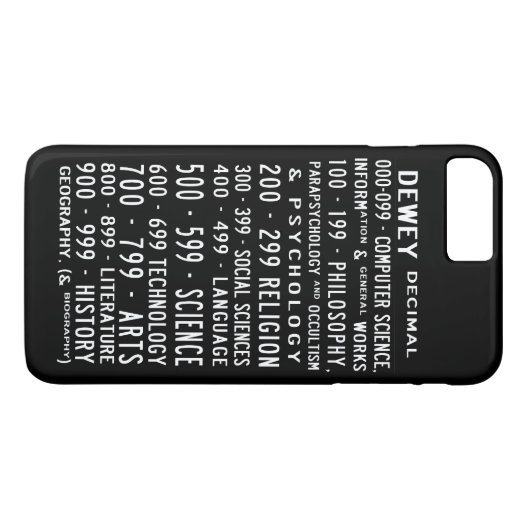 Coques Case-Mate iPhone Dewey Decimal Busroll Case - condensed (Dos (Horizontal))