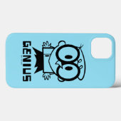 Coques Case-Mate iPhone Dexter "Genius" - Graphique en bref (Verso (horizontal))