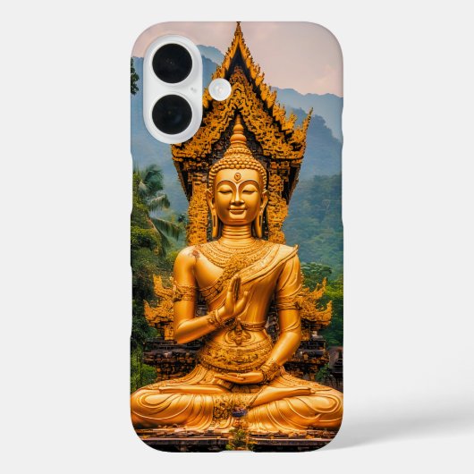 Coques Case-Mate iPhone Dhamma doré dans les collines du Nord (Verso)