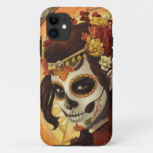 Coques Case-Mate iPhone Dia De Los Muertos Throw Pillow (Dos)