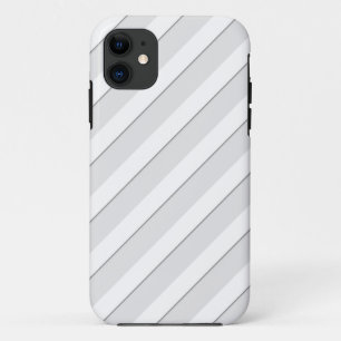 Coque iPhone 11 Diagonale blanche ombragée 3