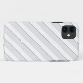 Coques Case-Mate iPhone Diagonale blanche ombragée 3 (Dos (Horizontal))