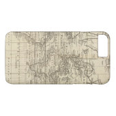 Coques Case-Mate iPhone Diagramme du monde (Dos (Horizontal))