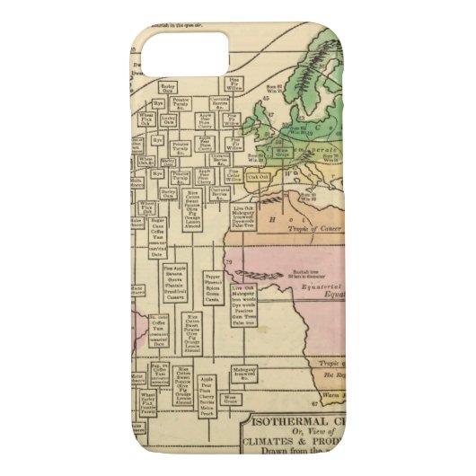 Coques Case-Mate iPhone Diagramme isotherme, productions (Dos)