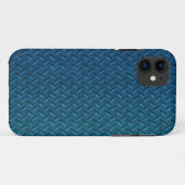 Coques Case-Mate iPhone Diamant bleu (Dos (Horizontal))