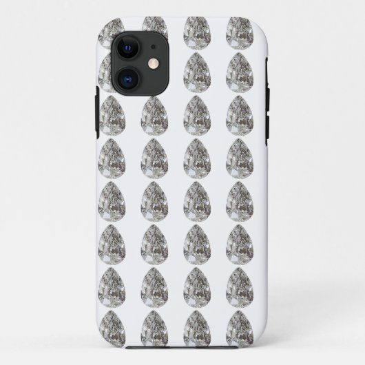 Coques Case-Mate iPhone Diamant en forme de poire (Dos)