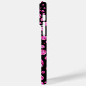 COQUES Case-Mate iPhone DIAMANT IRIDESCENTE ROSE (Verso / Gauche)