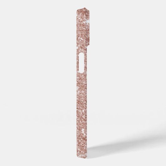 Coques Case-Mate iPhone Diamant Look Parties scintillant Calligraphie Nom (Verso / Droite)