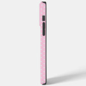 Coques Case-Mate iPhone Diamant rose (Verso / Gauche)