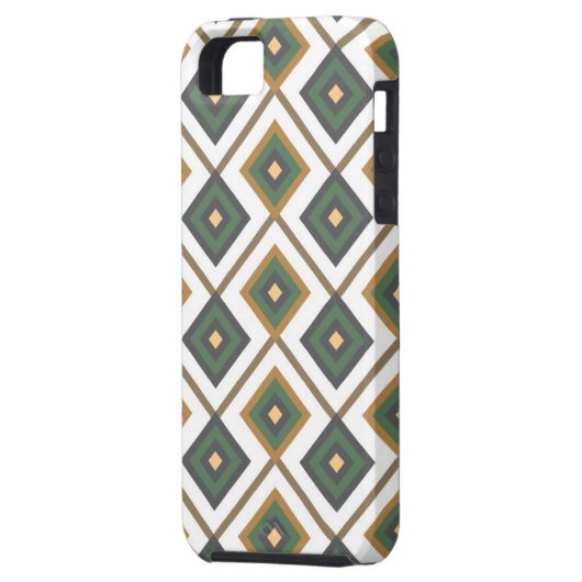 Coques Case-Mate iPhone Diamante en vert (Dos gauche)