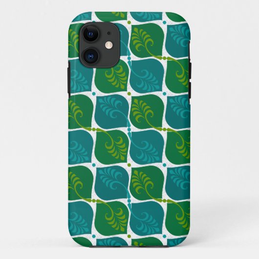 Coques Case-Mate iPhone Diamants arrondis Ornemental (Dos)