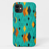 Coques Case-Mate iPhone Diamants atomiques (Dos)