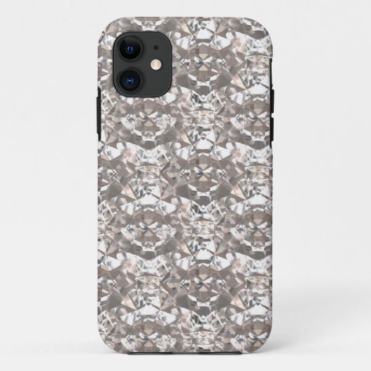 Coques Case-Mate iPhone Diamants blancs (Dos)